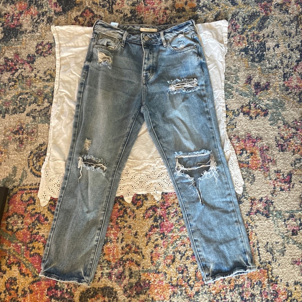 Pacsun Jeans, worn, good condition. Light denim